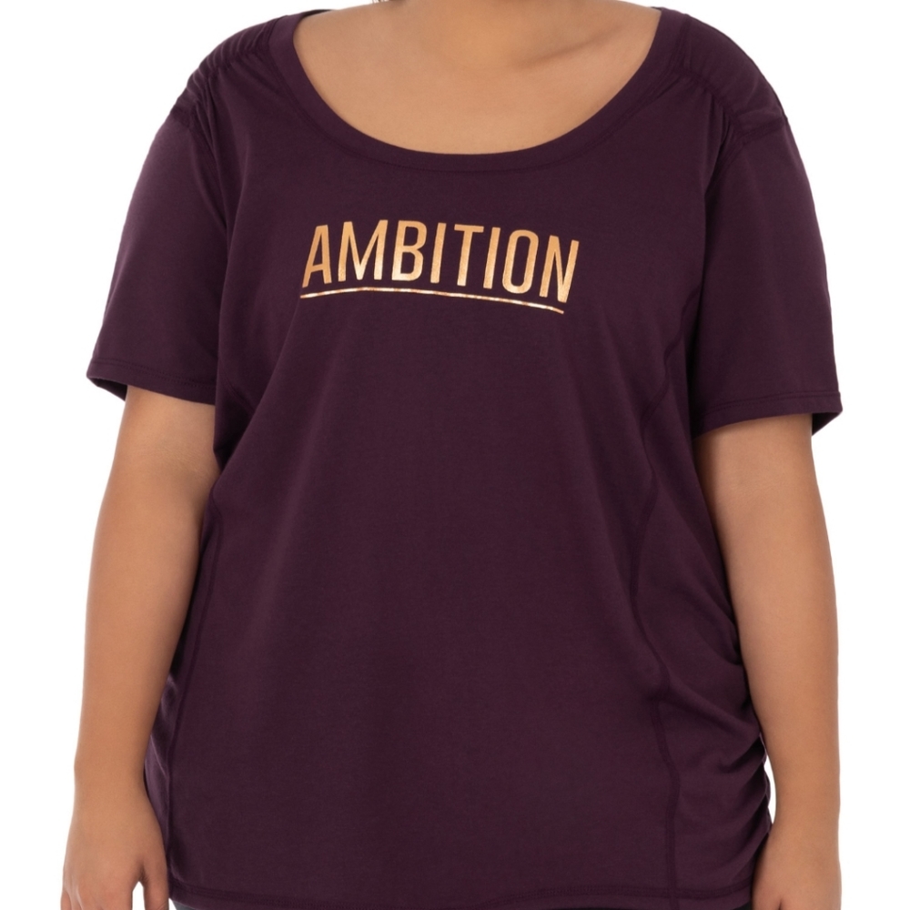 🌮 3/$15!! Ambition shirt w/ side ruching